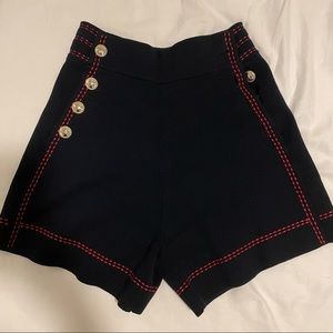 Maje knit shorts
